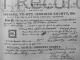 Marriage License for William J Davis and Esther Ann Chaille