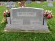 Headstone for Lloyd and Mary (Van Blaricum) Brougher