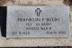 Headstone for Franklin Frederick Bulin