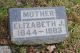 Headstone for Elizabeth Jane (Gallimore) Davis