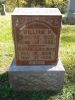 Headstone for William Harrison and Sarah Jane (Pool) Gallamore