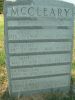 McCleary Family Headstone