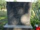 Headstone for James Duvall Jr. and Martha Washington (Clarkson) Miles