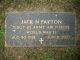 Military Headstone for Jack Nichols Payton