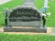 Headstone for Waldo Brown and Nevada Alice (Davidson) Randall