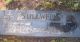 Headstone for John William and Cora H (Edge) Stillwell