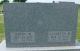 Headstone Inscription for Harry Wayne and Anna Lauretta (Muhrer) Suter