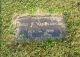 Headstone for Billy Forest Van Blaricum