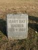 Headstone for Mary Ann (Day) Wagner